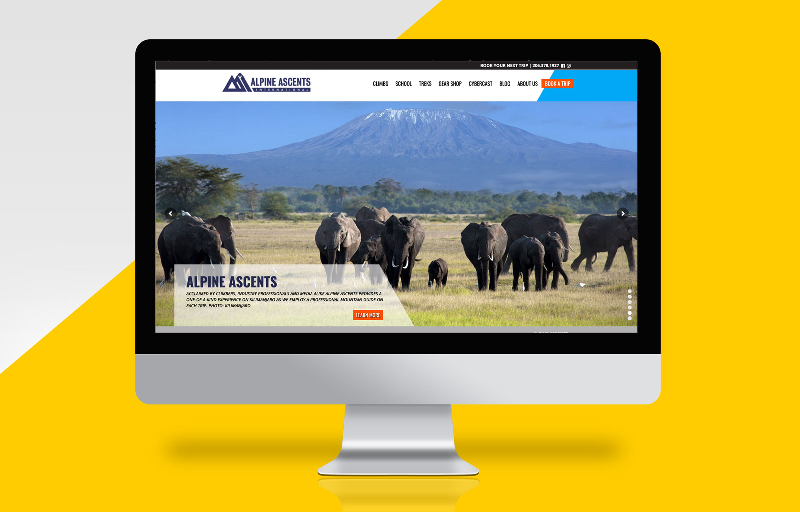 Alpine Ascents Website