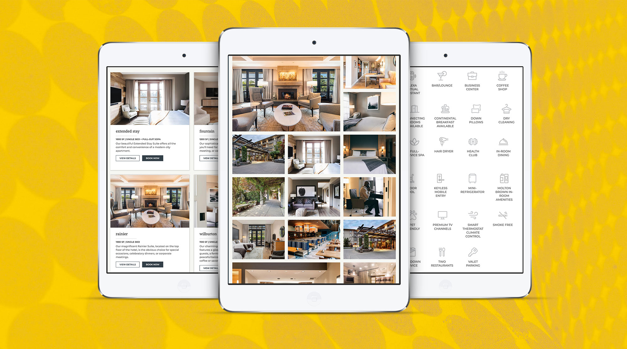 The Bellevue Hotel on iPad