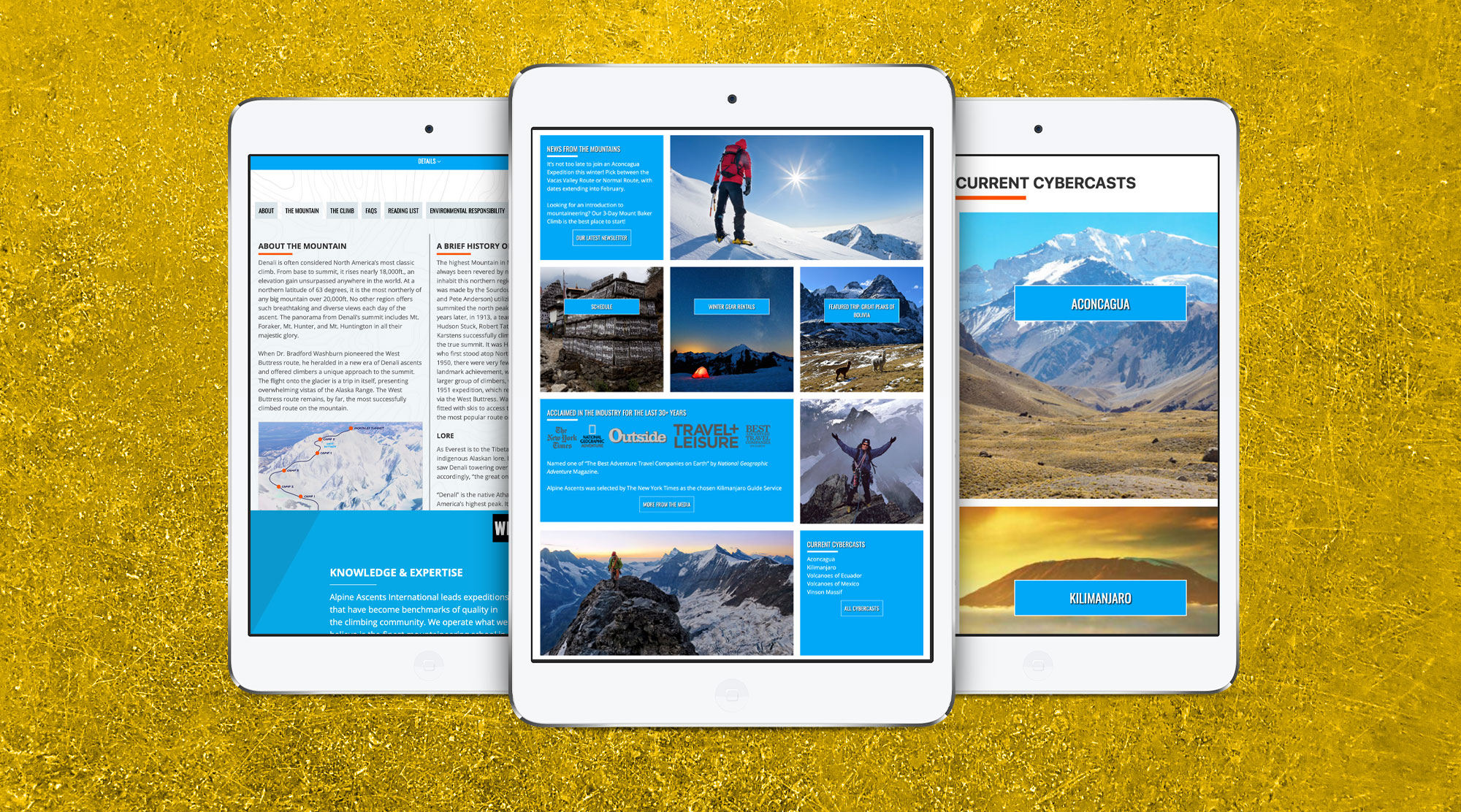 Alpine Ascents IPads